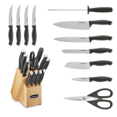 Cuisinart ColorPro Collection 12-Piece Knife Set, Red Handle - Image 1