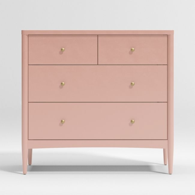 Kids Hampshire Blush 4-Drawer Dresser - Image 0