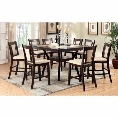 Domenic 9 - Piece Counter Height Dining Set - Image 0