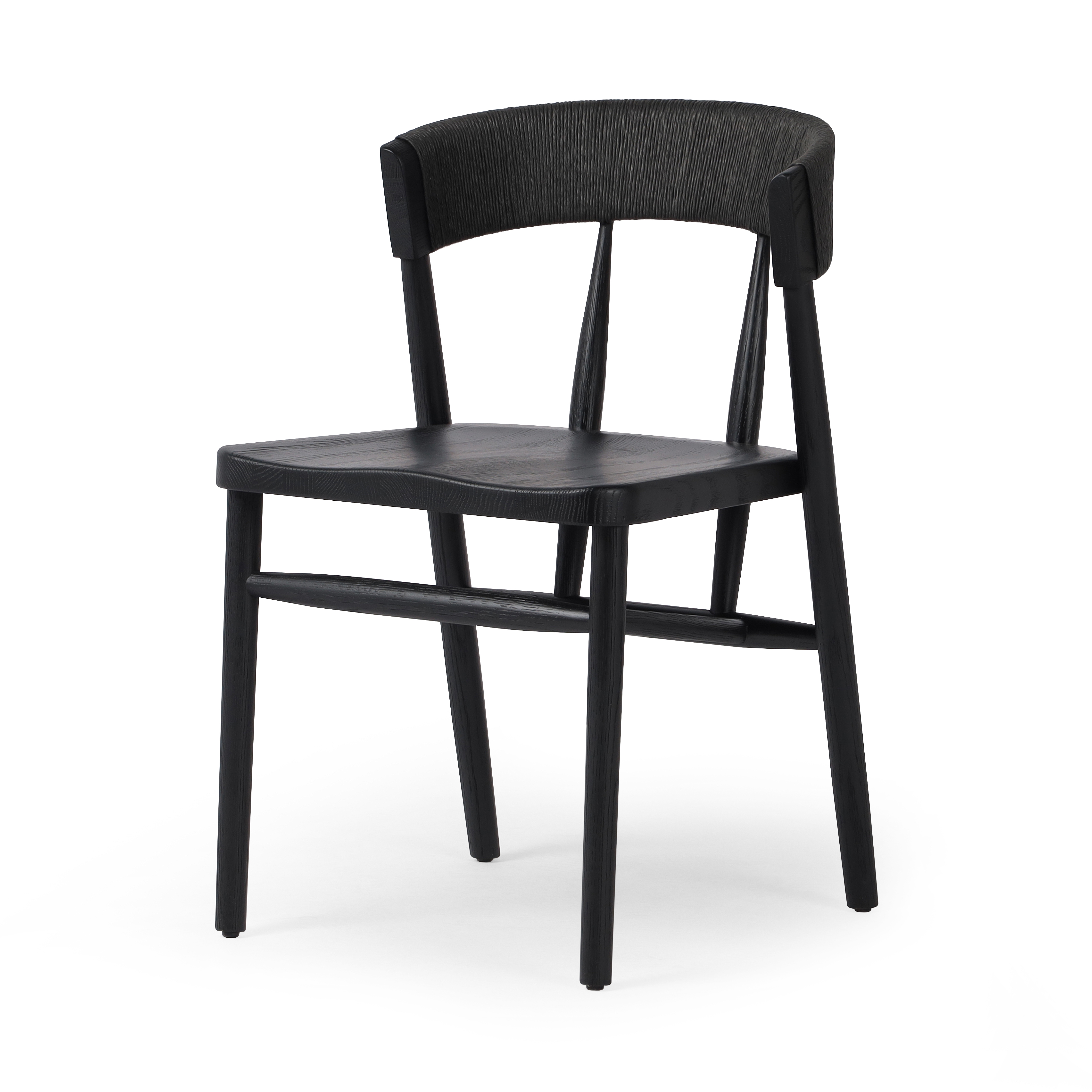 Buxton Dining Chair-Black Oak - Image 0