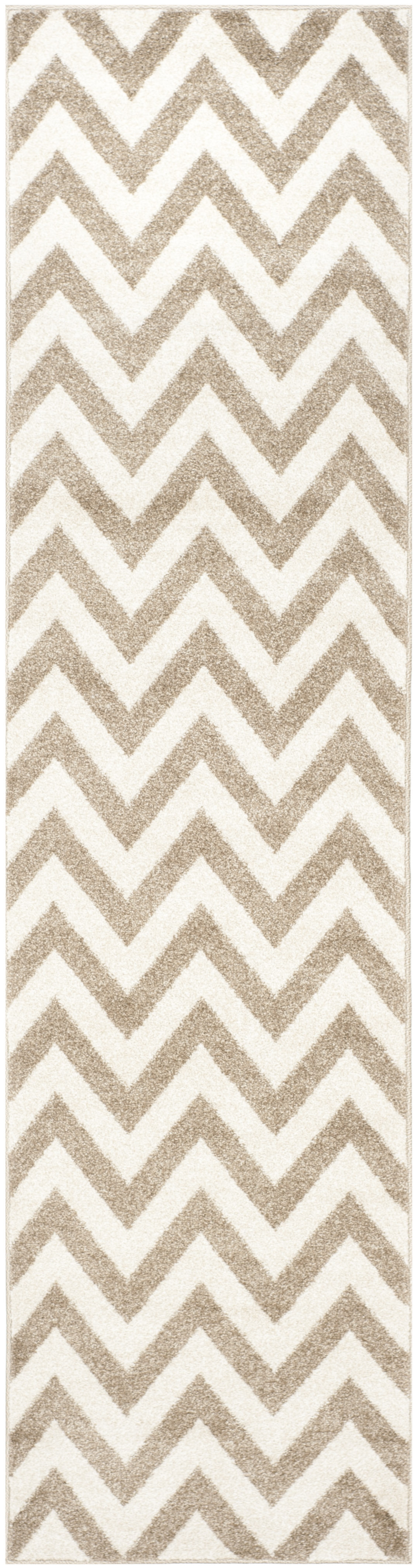 Arlo Home Indoor/Outdoor Woven Area Rug, AMT419S, Wheat/Beige,  2' 3" X 9' - Image 0