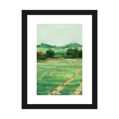 Farm Road I by Ethan Harper - Painting Print - Image 0