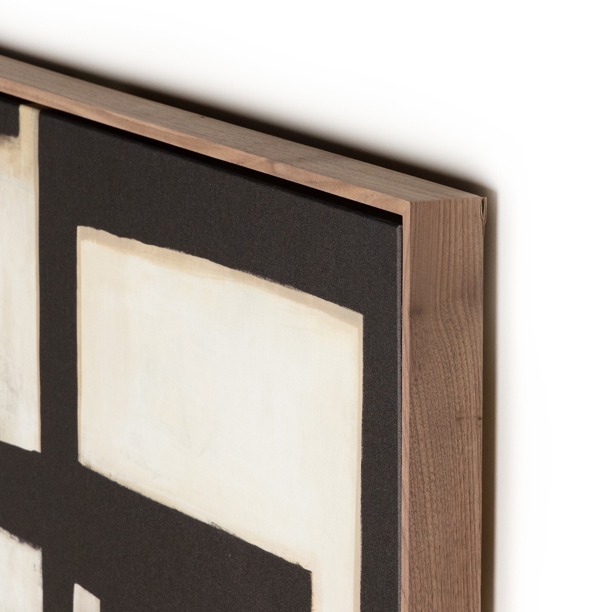 Civilization by Jess Engle - Rustic Walnut Floater - Image 2