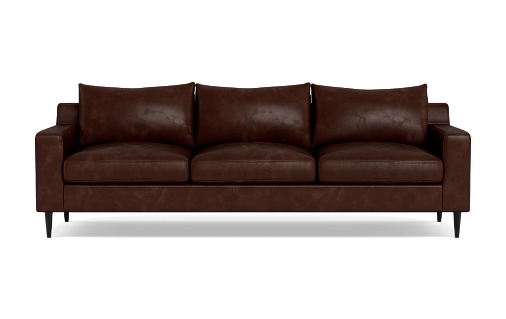 Sloan 3-Seat Leather Sofa - Image 0