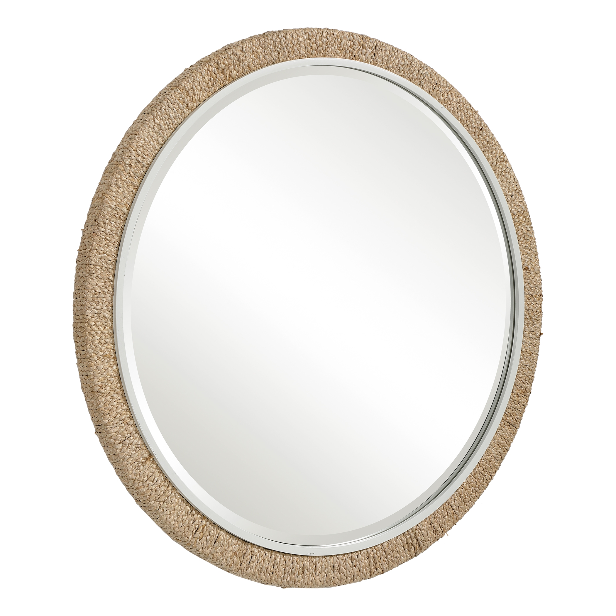 Carbet Round Rope Mirror, 40" - Image 3