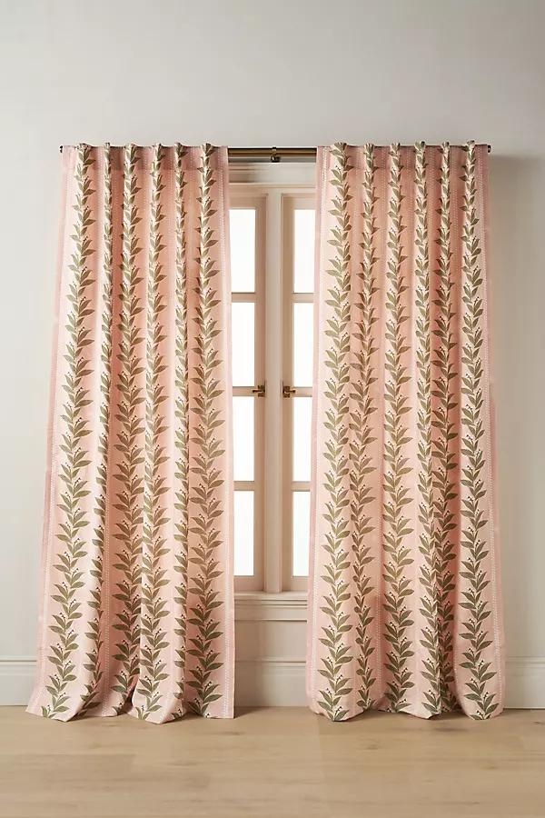Calista Printed Floral Curtain - Image 0