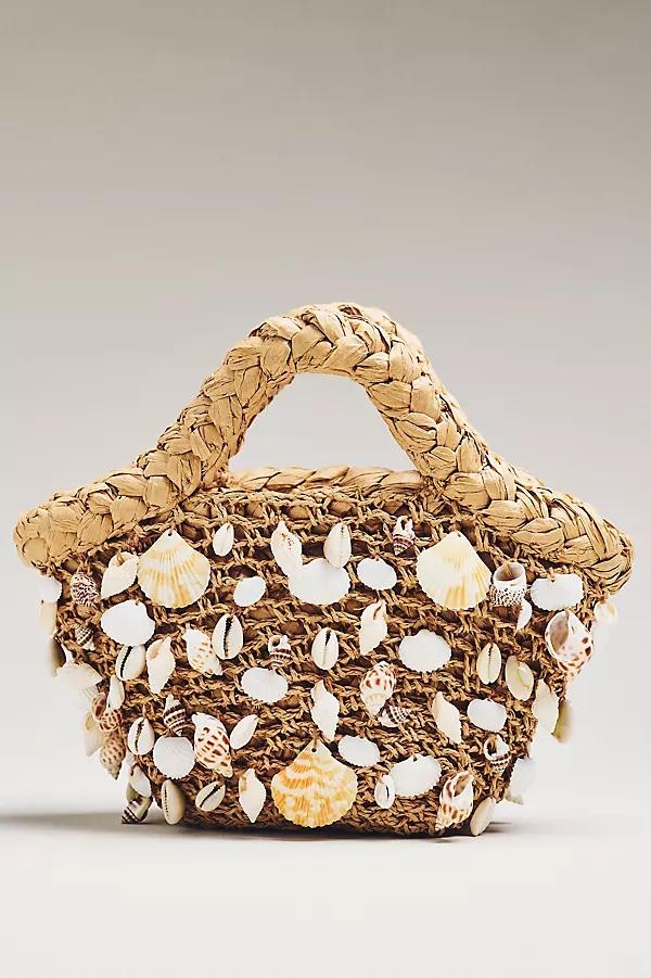 Shelly Raffia Tote Bag - Image 0