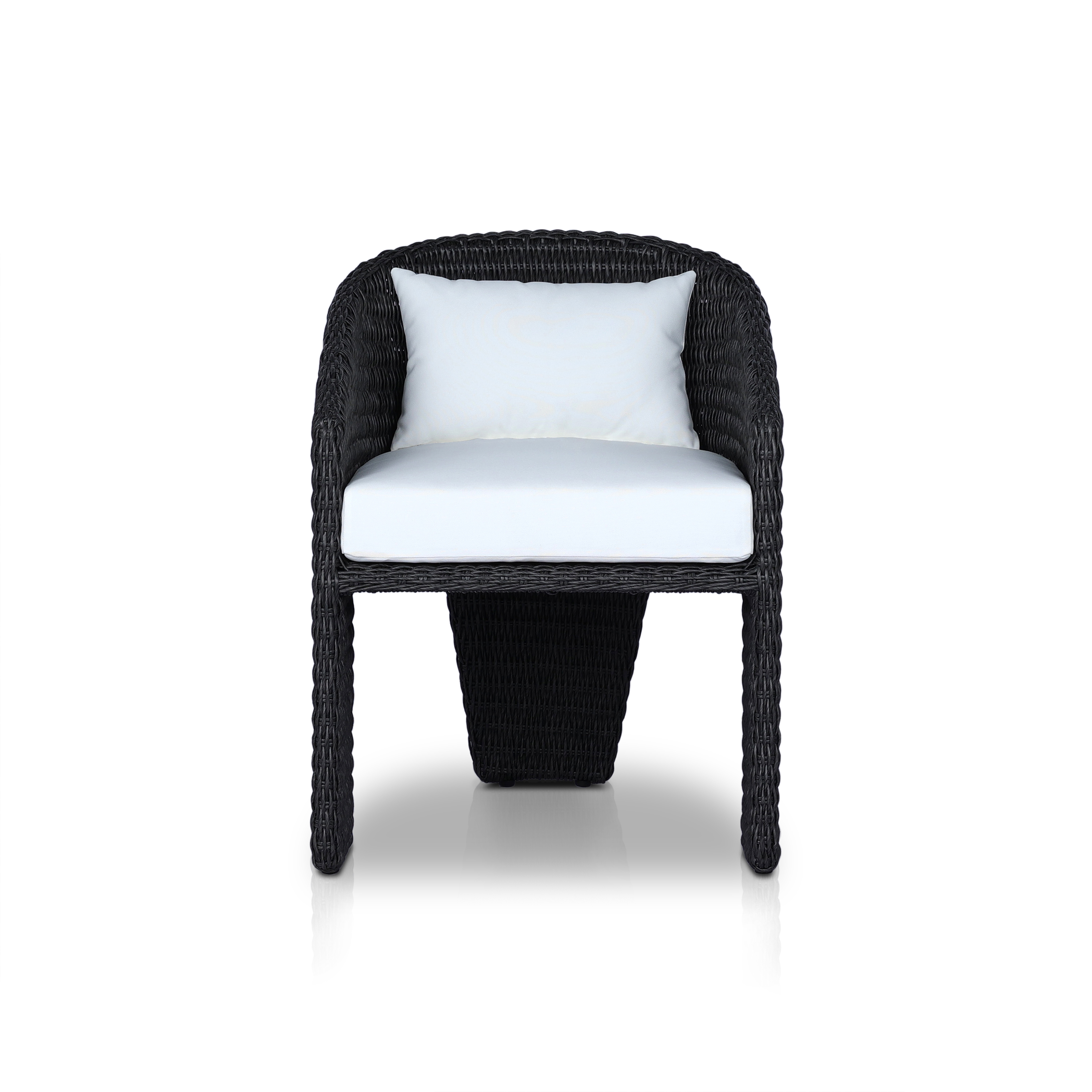 Fae Outdoor Dining Chair-Vintage Coal - Image 3
