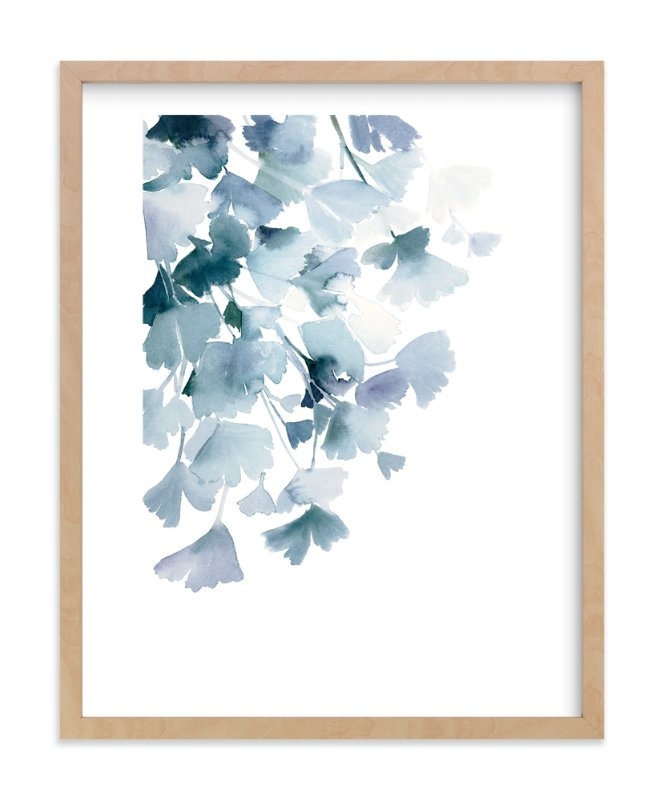 Blue Ginkgo Limited Edition Art Print - Image 0