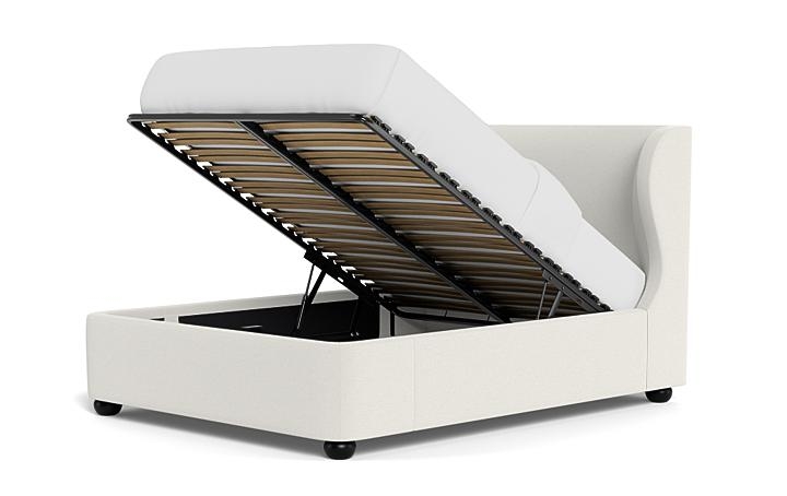 Maxwell Upholstered Bed with Storage Option - Image 2