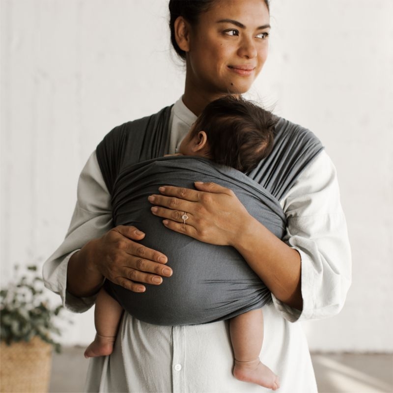Solly Baby Orion Grey Baby Wrap - Image 5