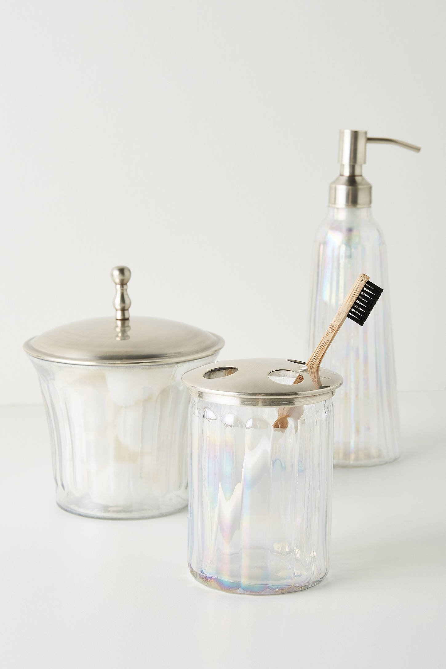 Lustrous Glass Bath Collection_Canister - Image 0