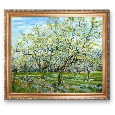 The White Orchard By Vincent Van Gogh - Image 0
