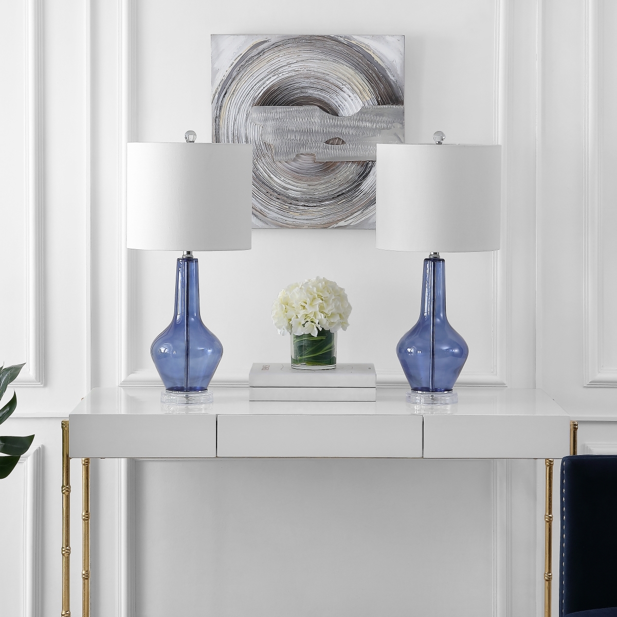 Lonni Table Lamp - Grey - Safavieh - Image 5