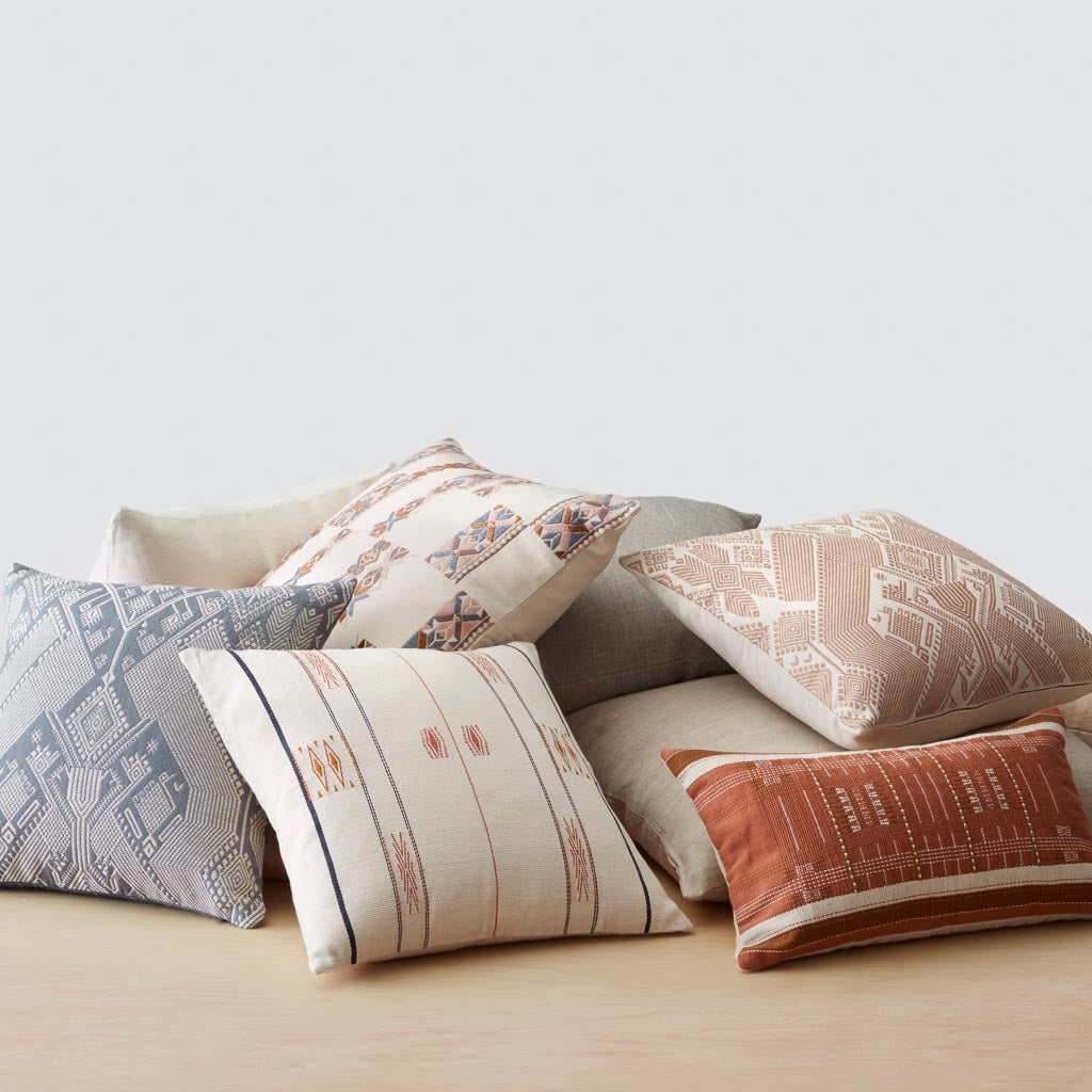 The Citizenry Mora Lumbar Pillow | Orange - Image 2