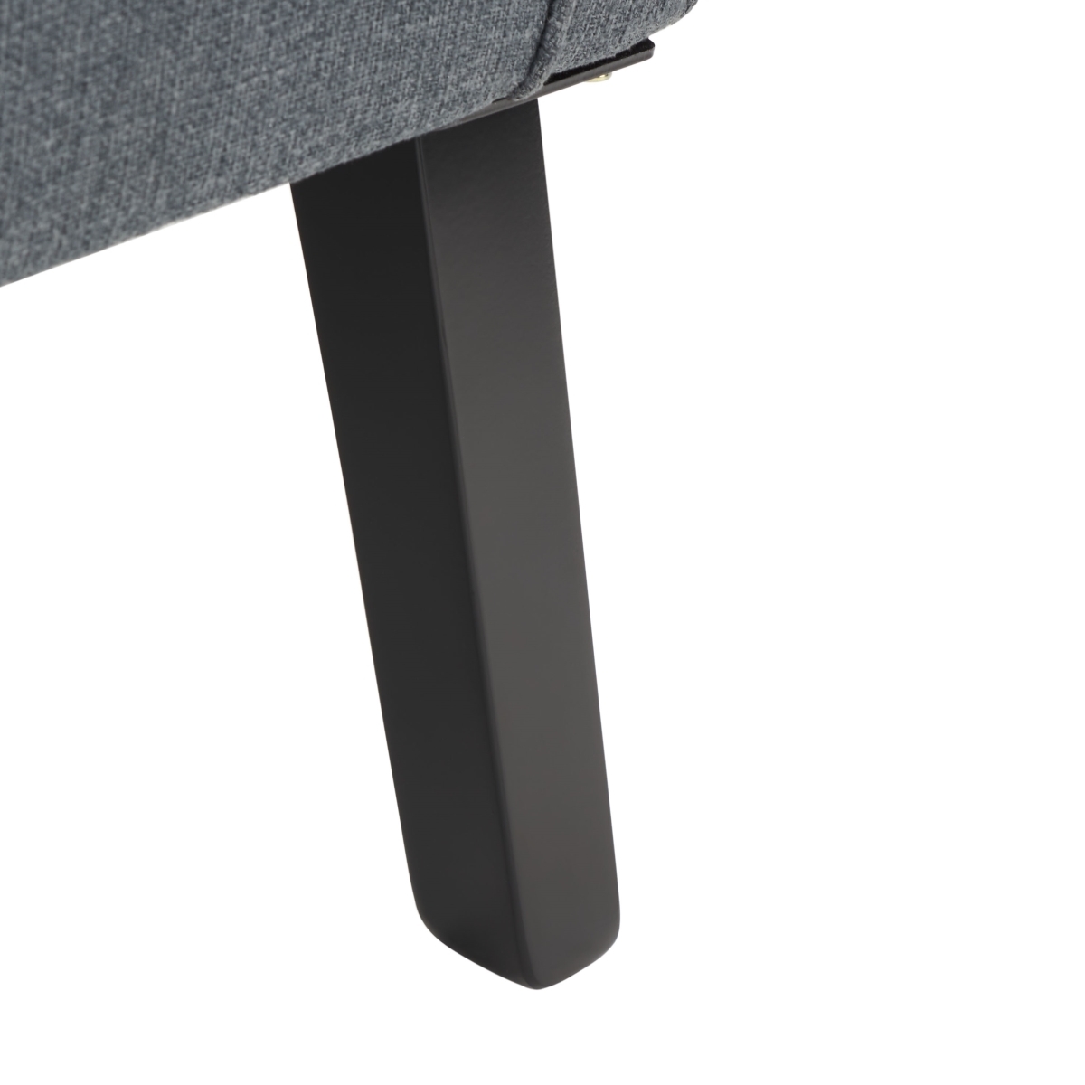 Videl Accent Chair - Dark Grey - Safavieh - Image 3