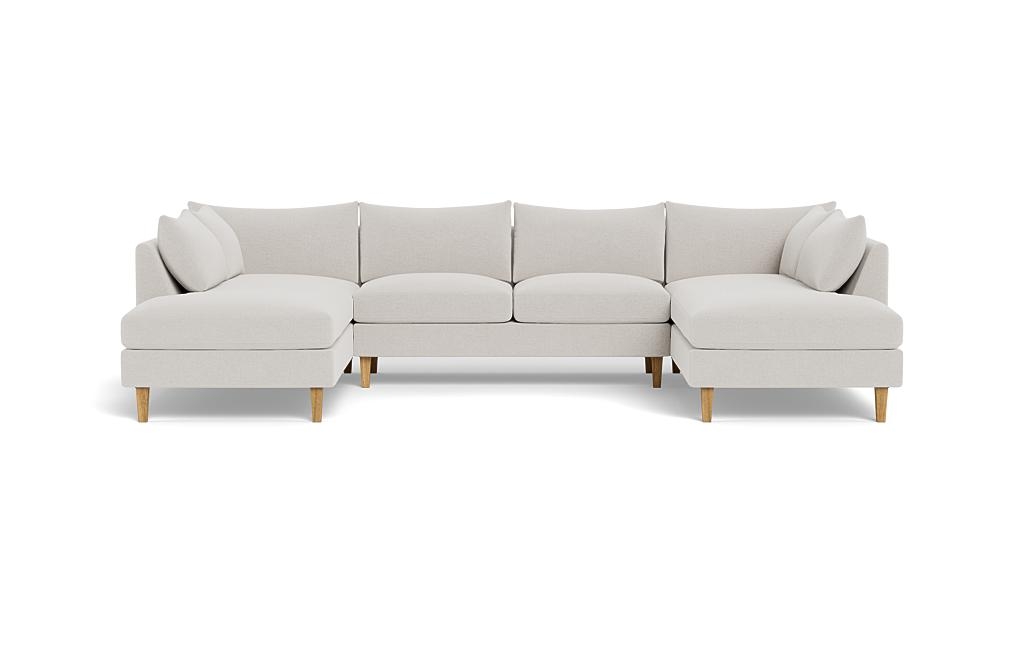 Sloan 3-Piece U-Bumper Sectional - Image 0