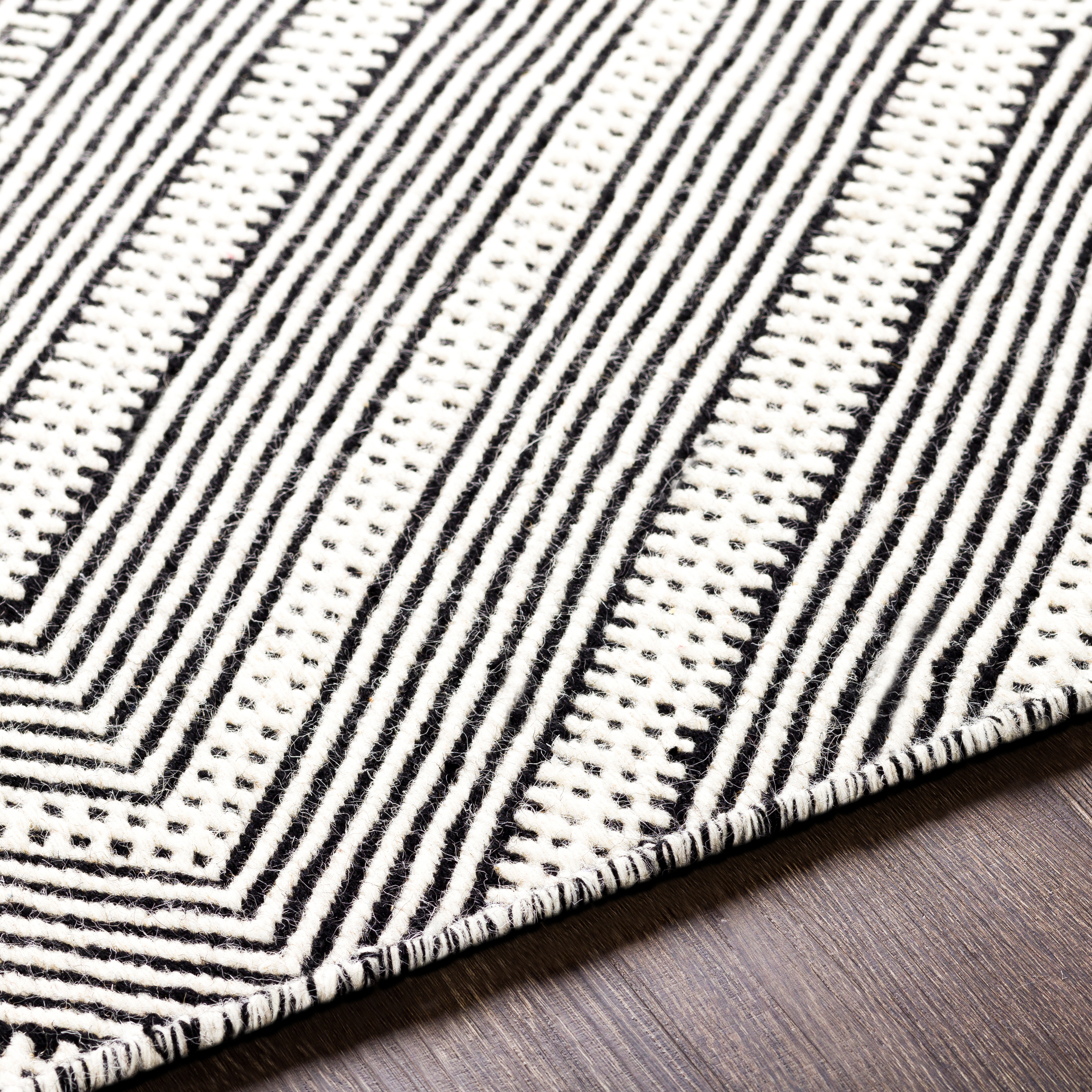 Mardin White Indoor 8' x 10' Handmade Rug - Image 2