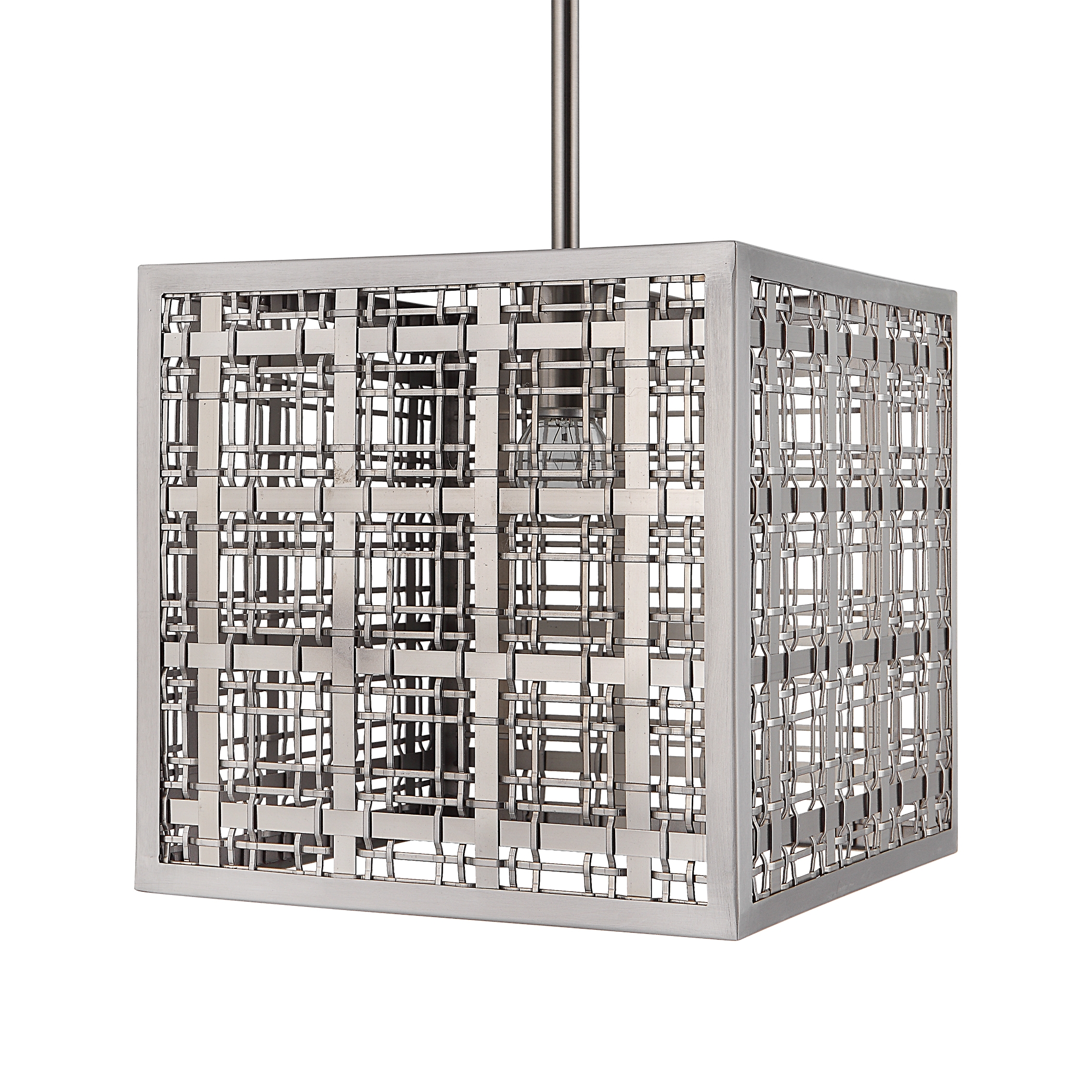 Pendleton 1 Light Nickel Pendant - Image 3