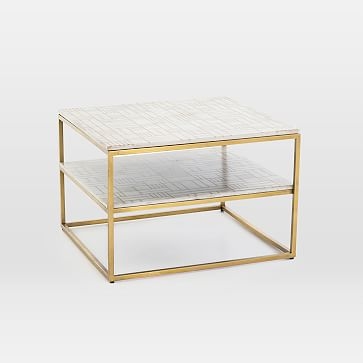 Tiered Marble Side Table - Image 0
