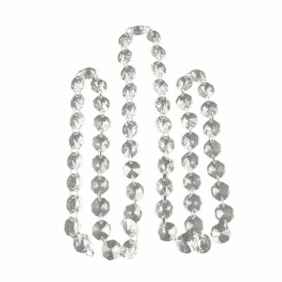 Octagon Glass Crystal Chain Tinsel & Tree Garland - Image 0