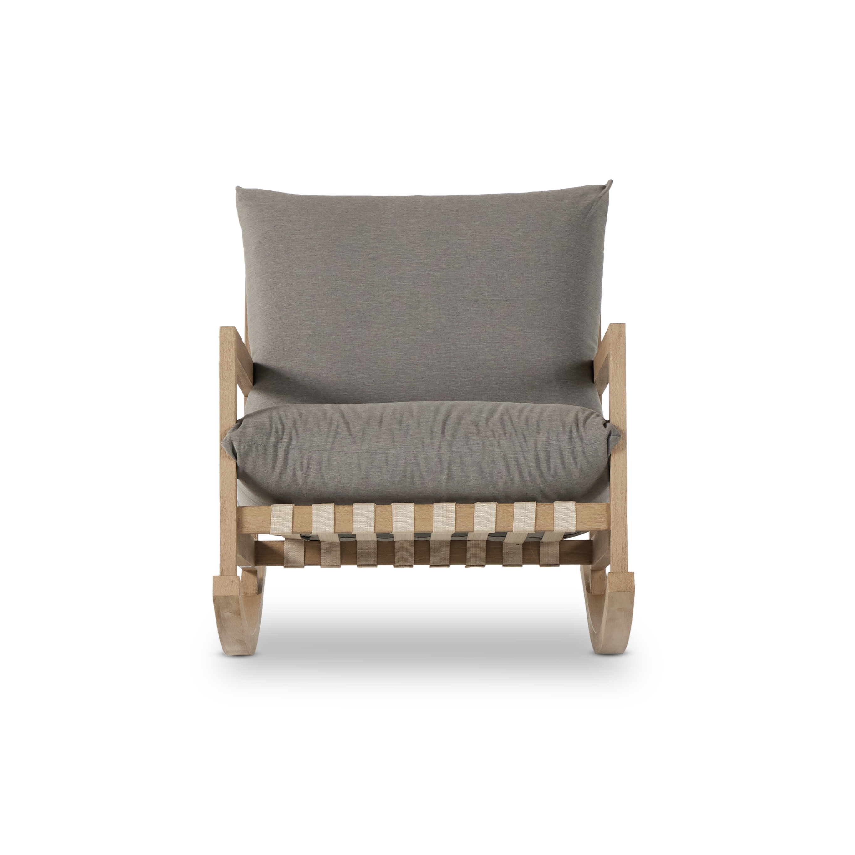 Aiken Outdoor Rocking Chair-Charcoal - Image 3