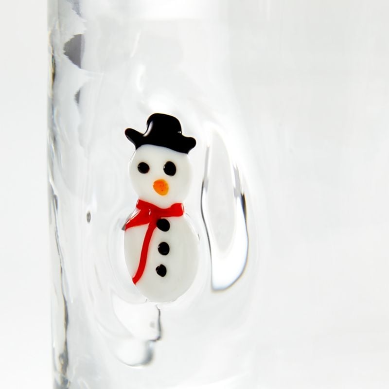 Snowman Double Old-Fashioned Glass - Image 2