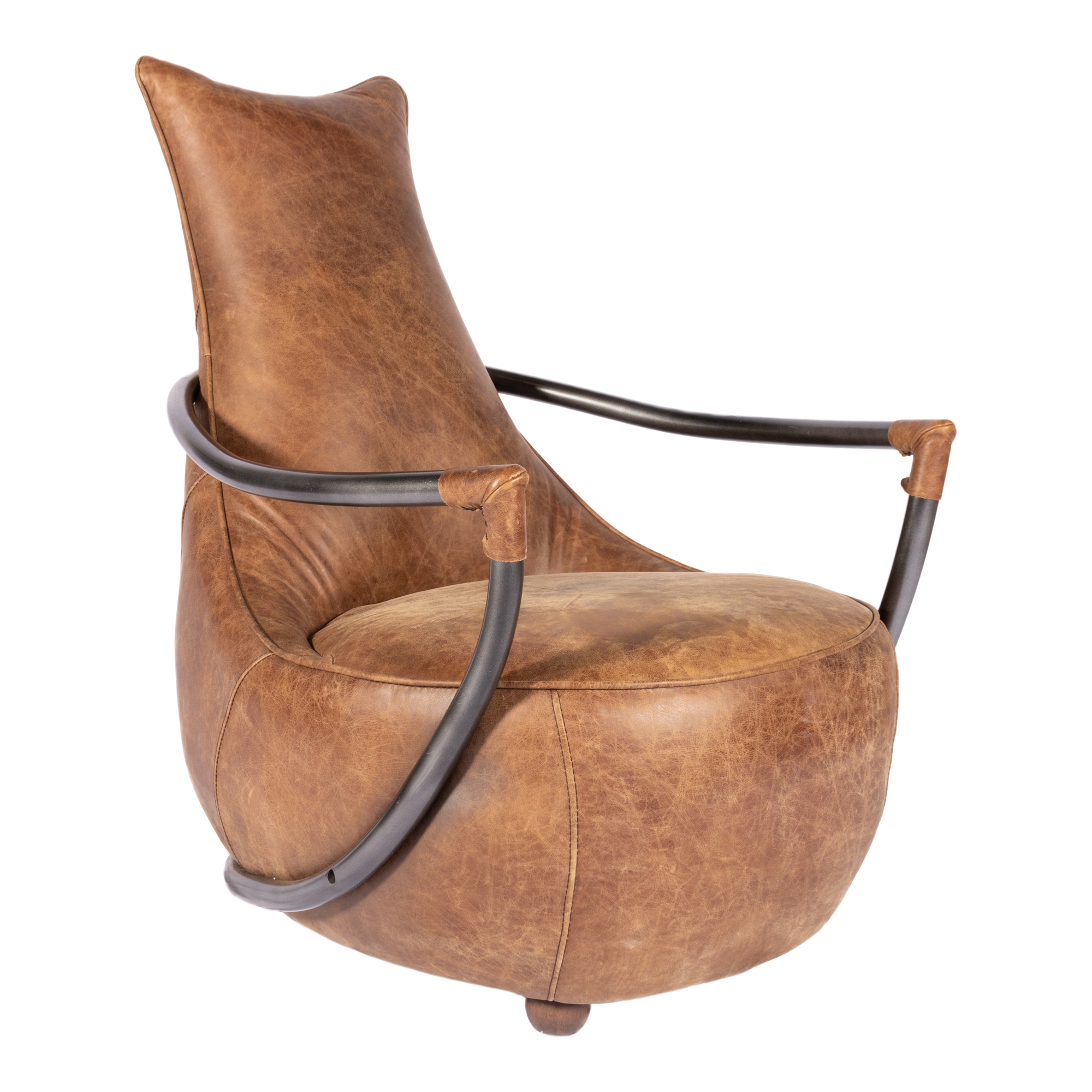 Carlisle Club Chair Brown - Image 1