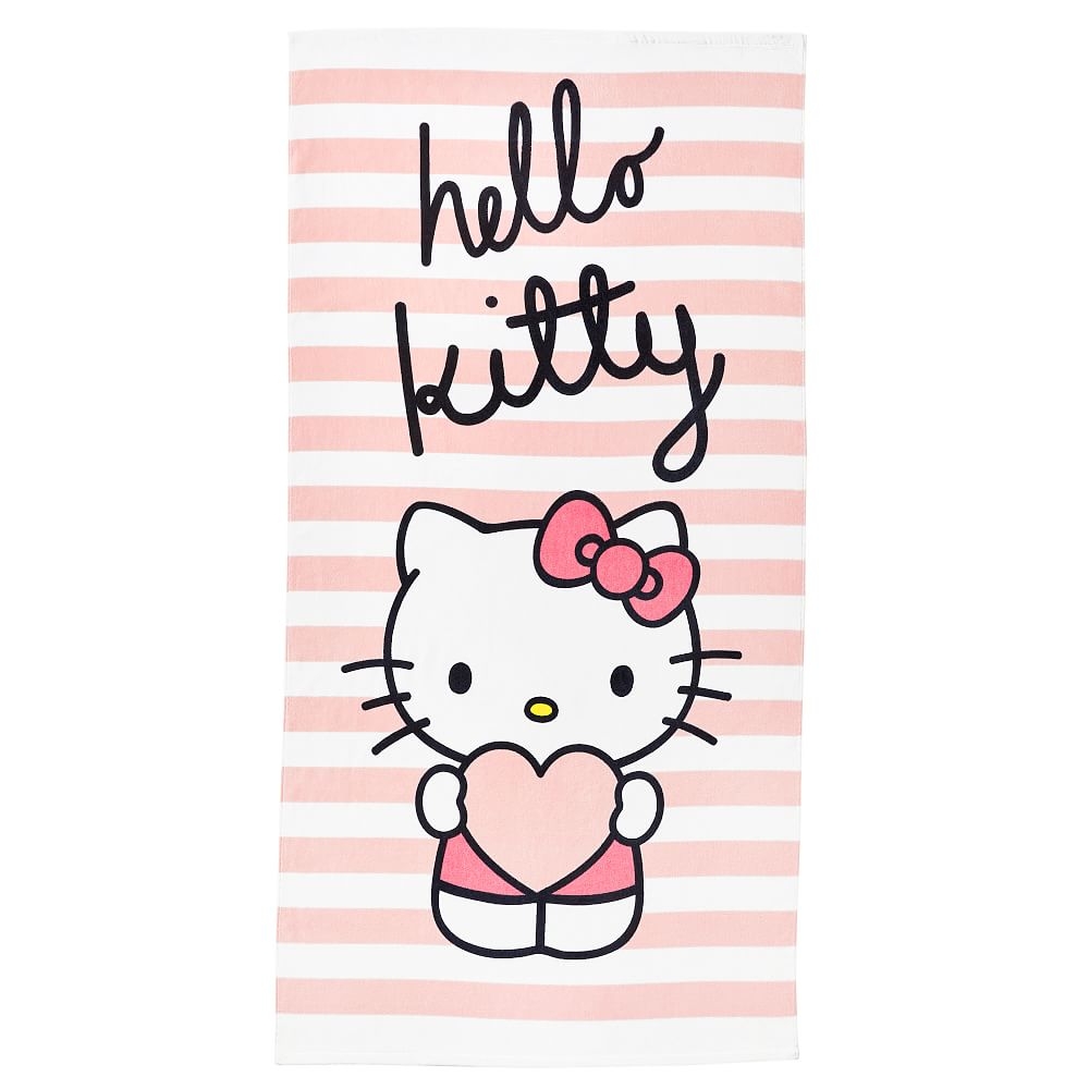 Hello Kitty Striped Beach Towel - Image 0