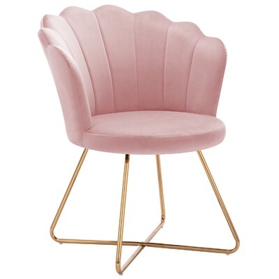 Focht 27.5'' W Velvet Papasan Chair - Image 0