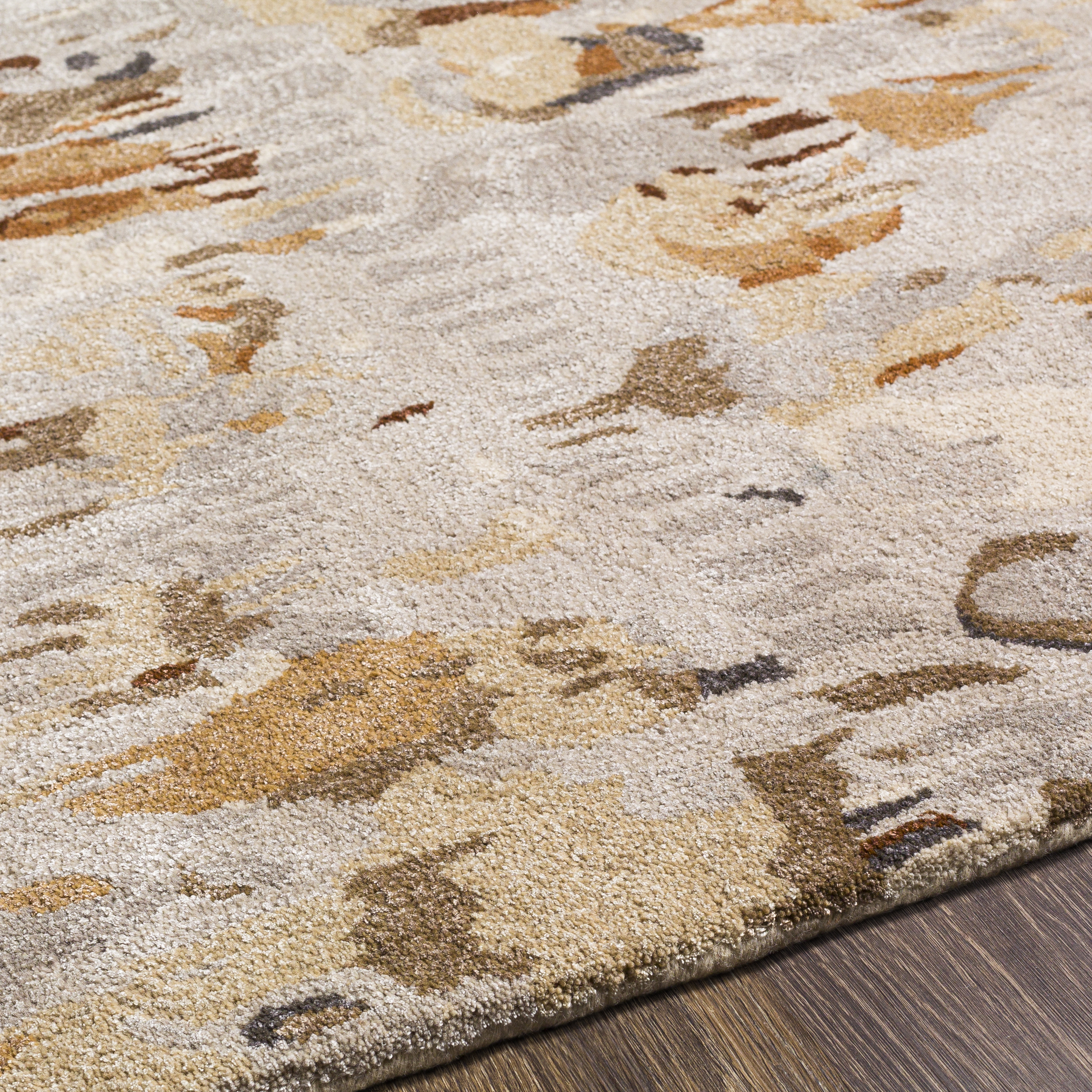Kavita Beige Indoor 6' x 9' Handmade Rug - Image 2