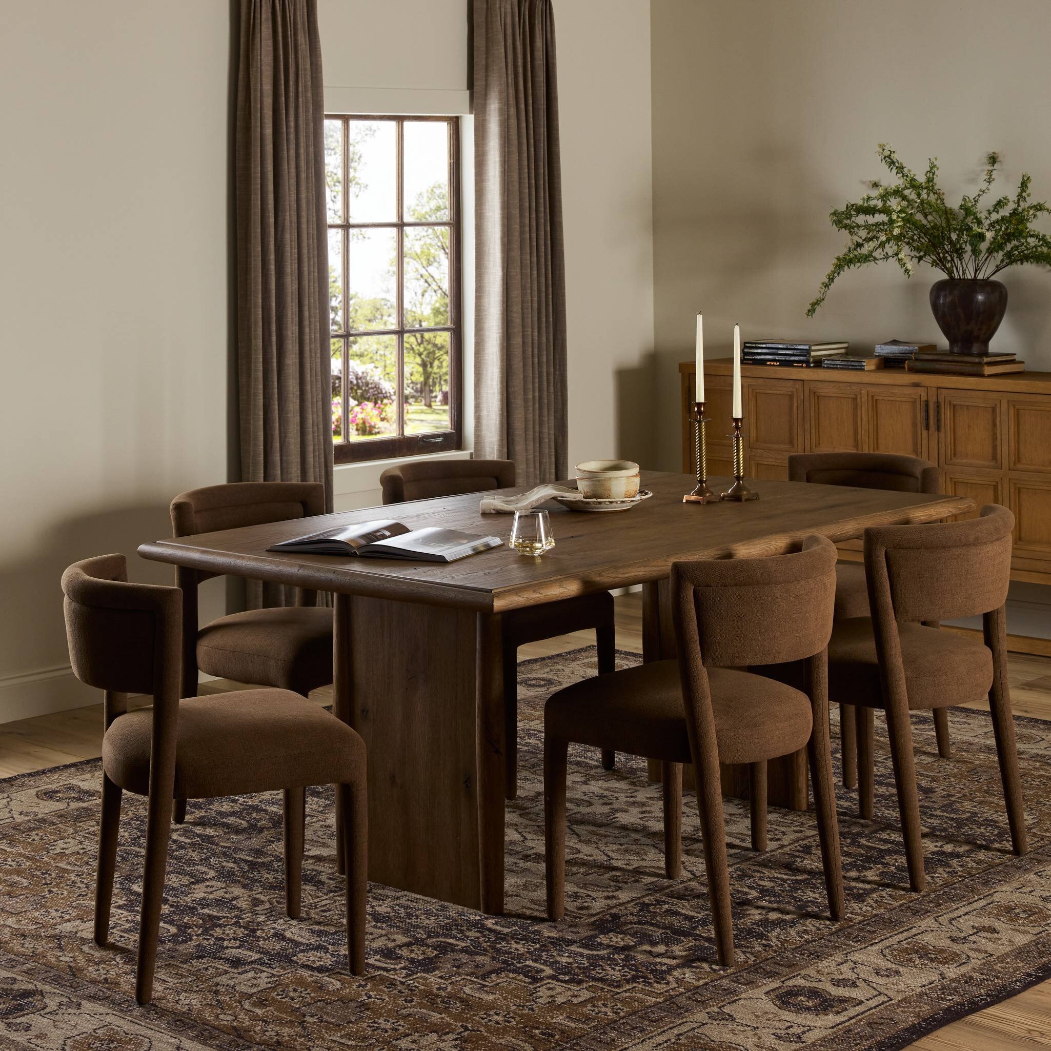 Glenview Dining Table - Weathered Oak Veneer - Image 3