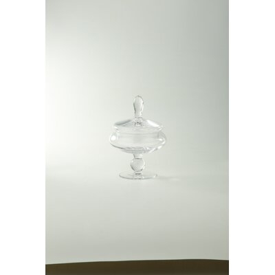 Spinks Clear 8.27" Indoor / Outdoor Glass Apothecary Jar - Image 0
