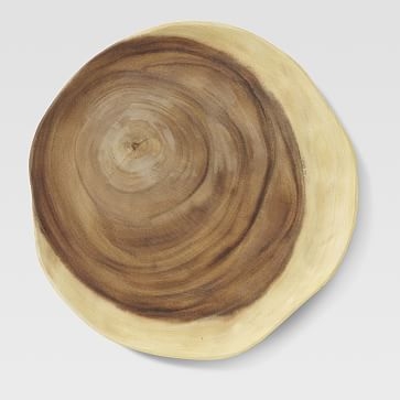 Wood Slice Charger - Image 1