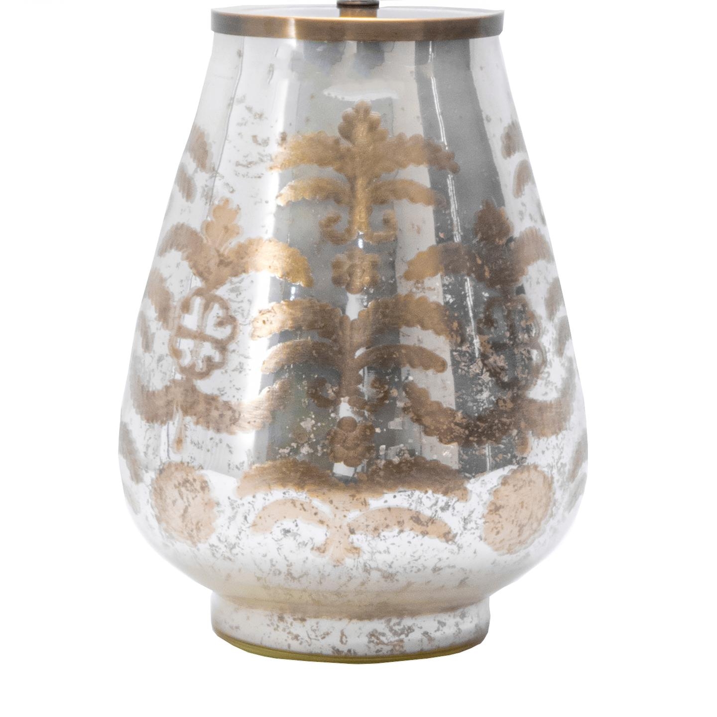 Winslow 24" Glass & Metal Table Lamp - Image 3