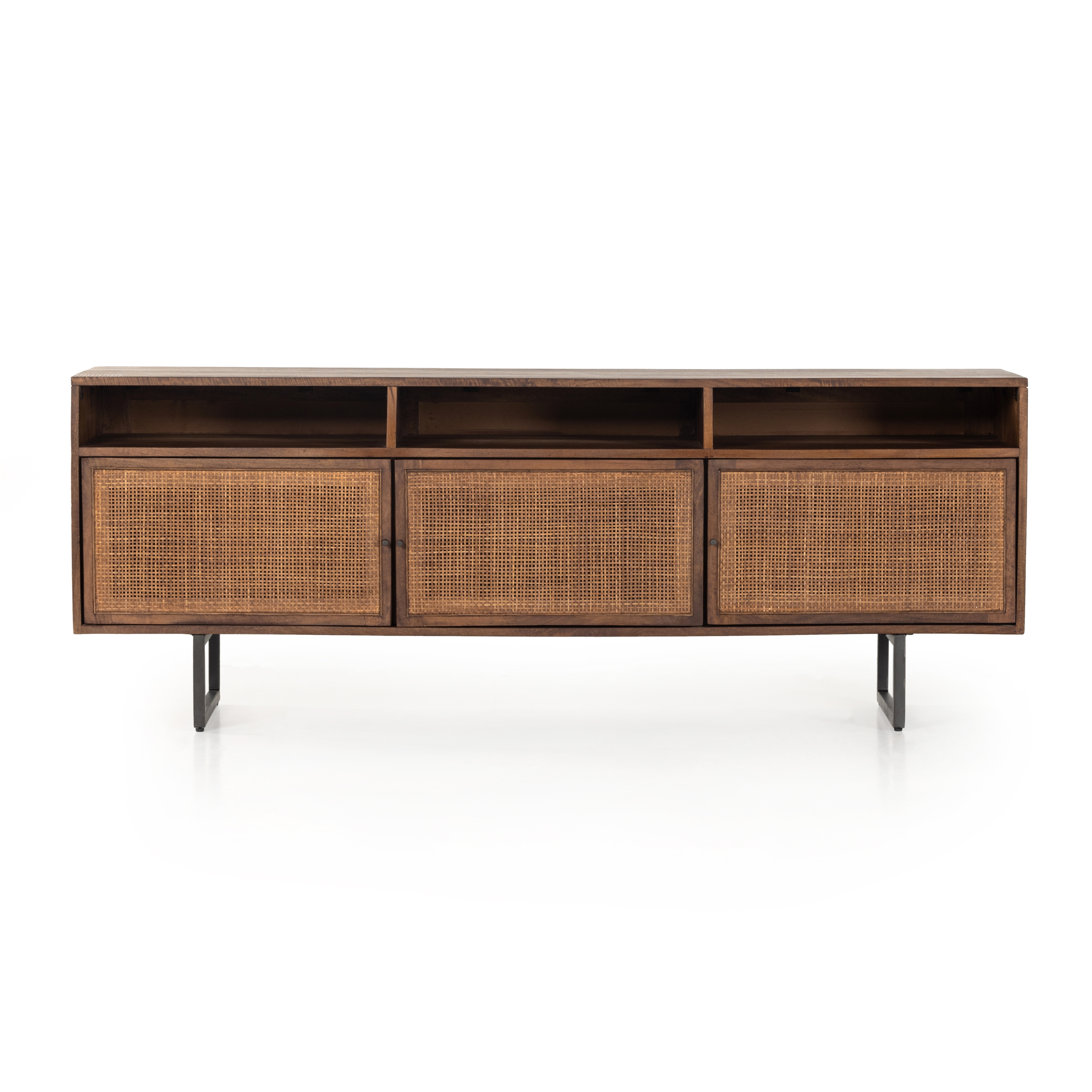 Carmel Media Console - Brown Wash - Image 3