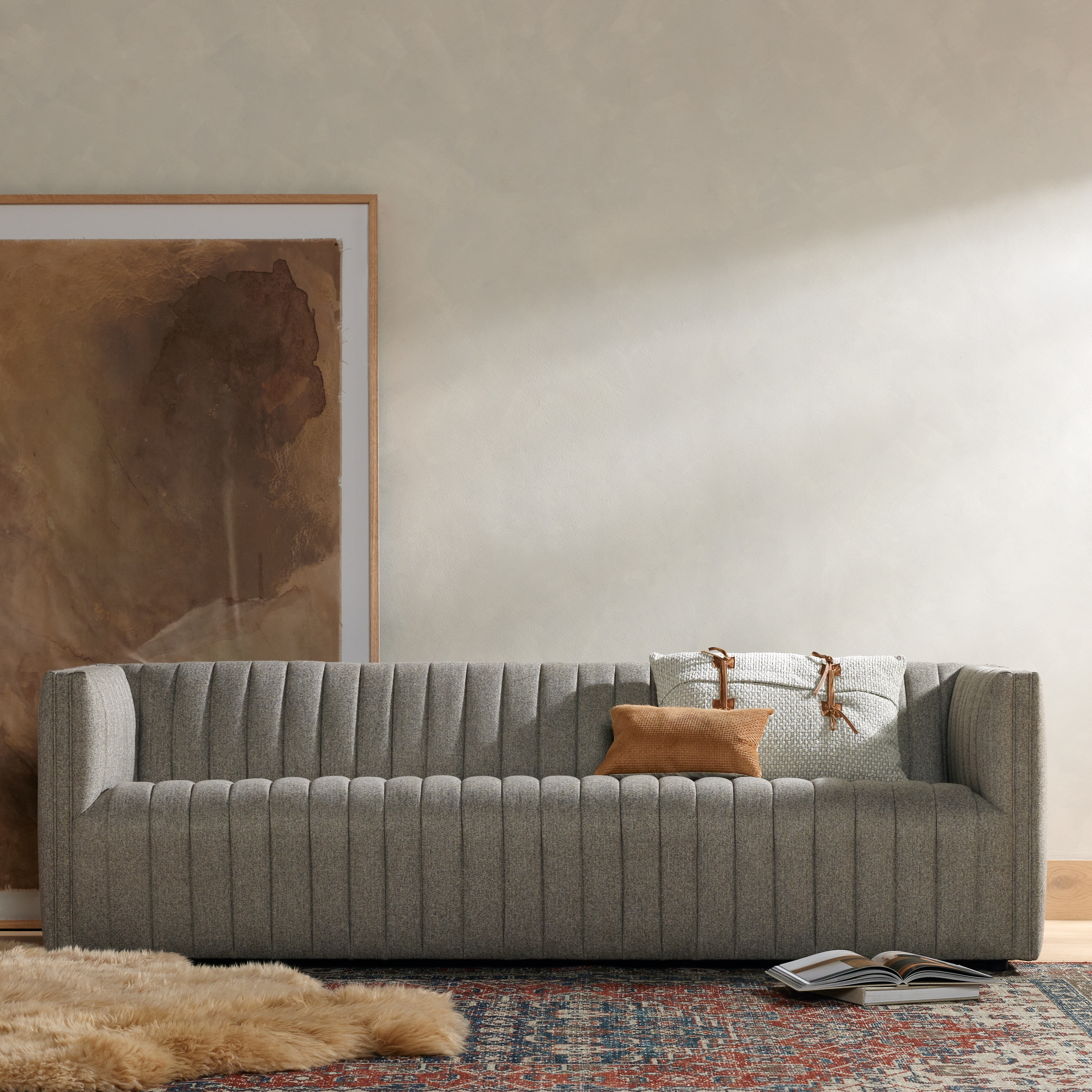 Augustine Sofa-88"-Orly Natural - Image 6