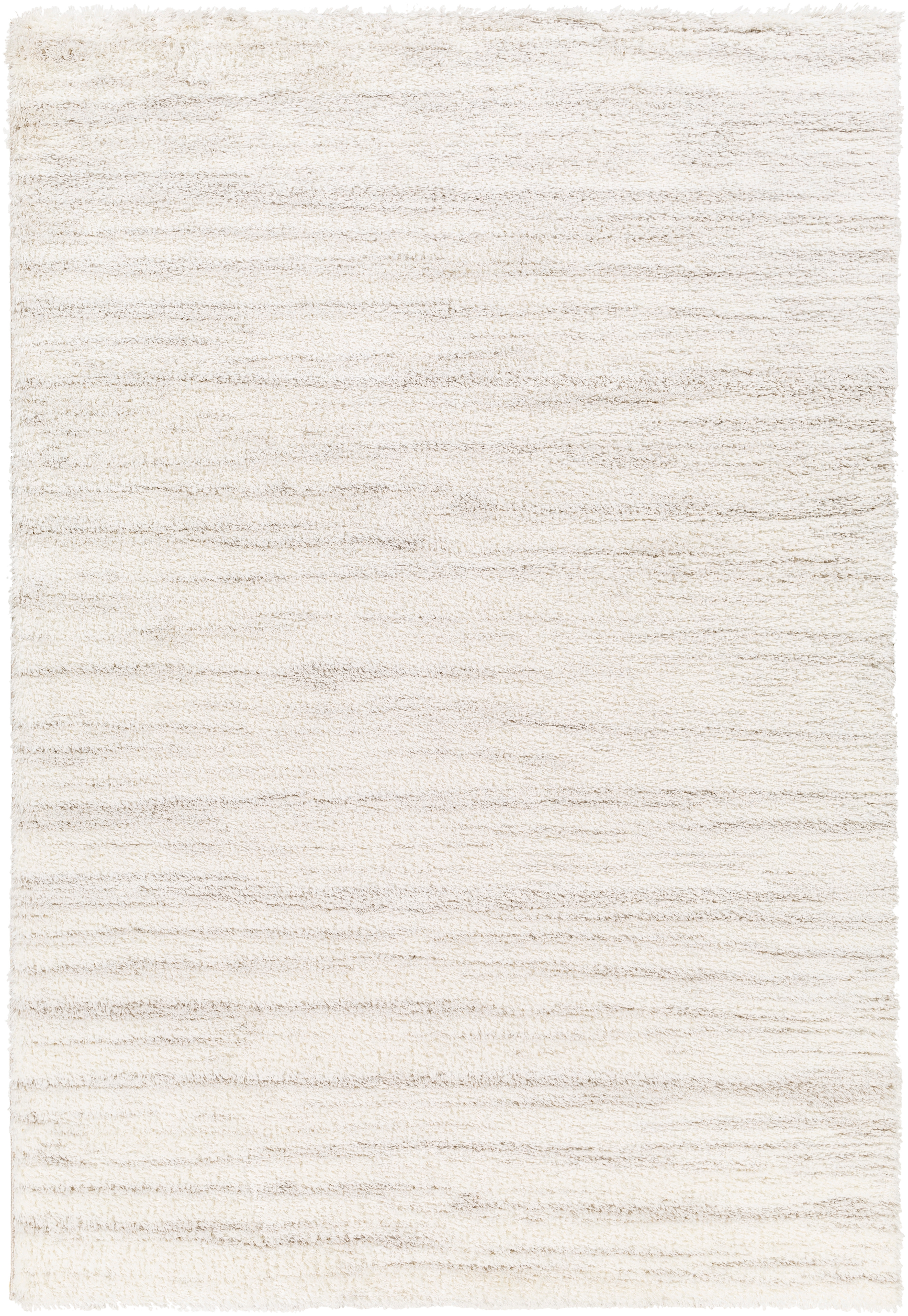 Livabliss Cloudy Shag Beige Indoor 7'10" x 10' Machine Woven Rug - Image 0