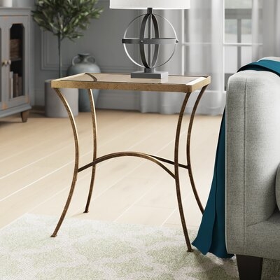 Anya Glass Top End Table - Image 0