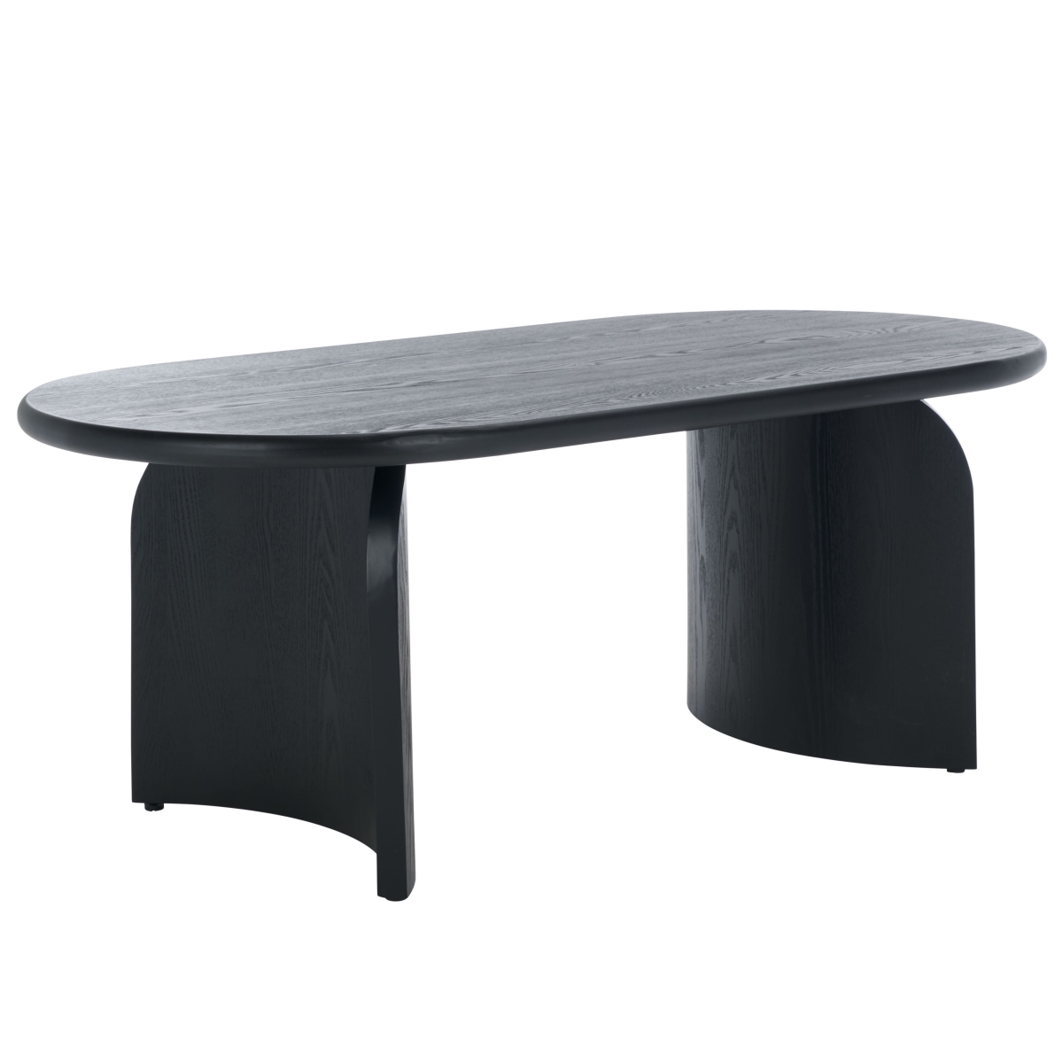 Chakun Coffee Table - Black - Safavieh - Image 4