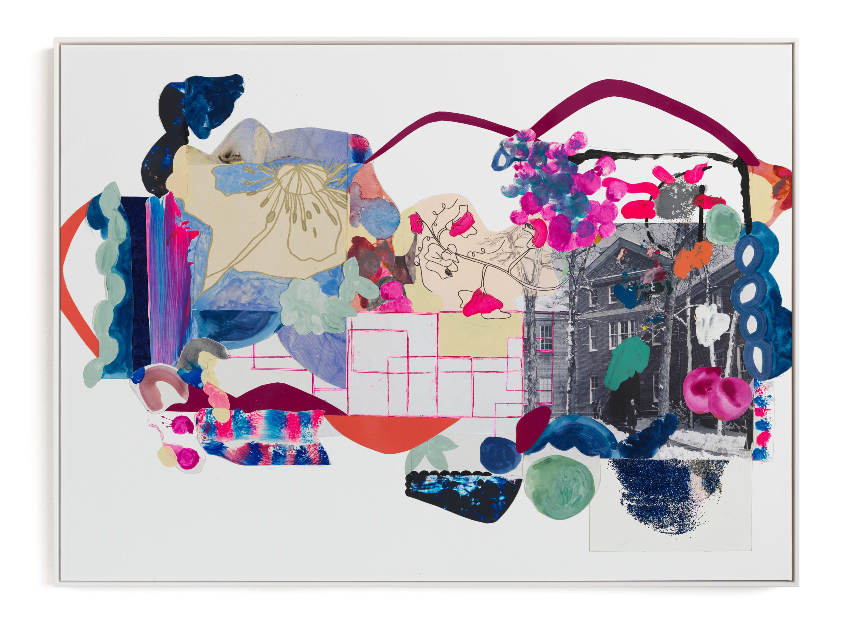 Pink And Blues Landscape Limited Edition Fine Art Print 1 - Image 0