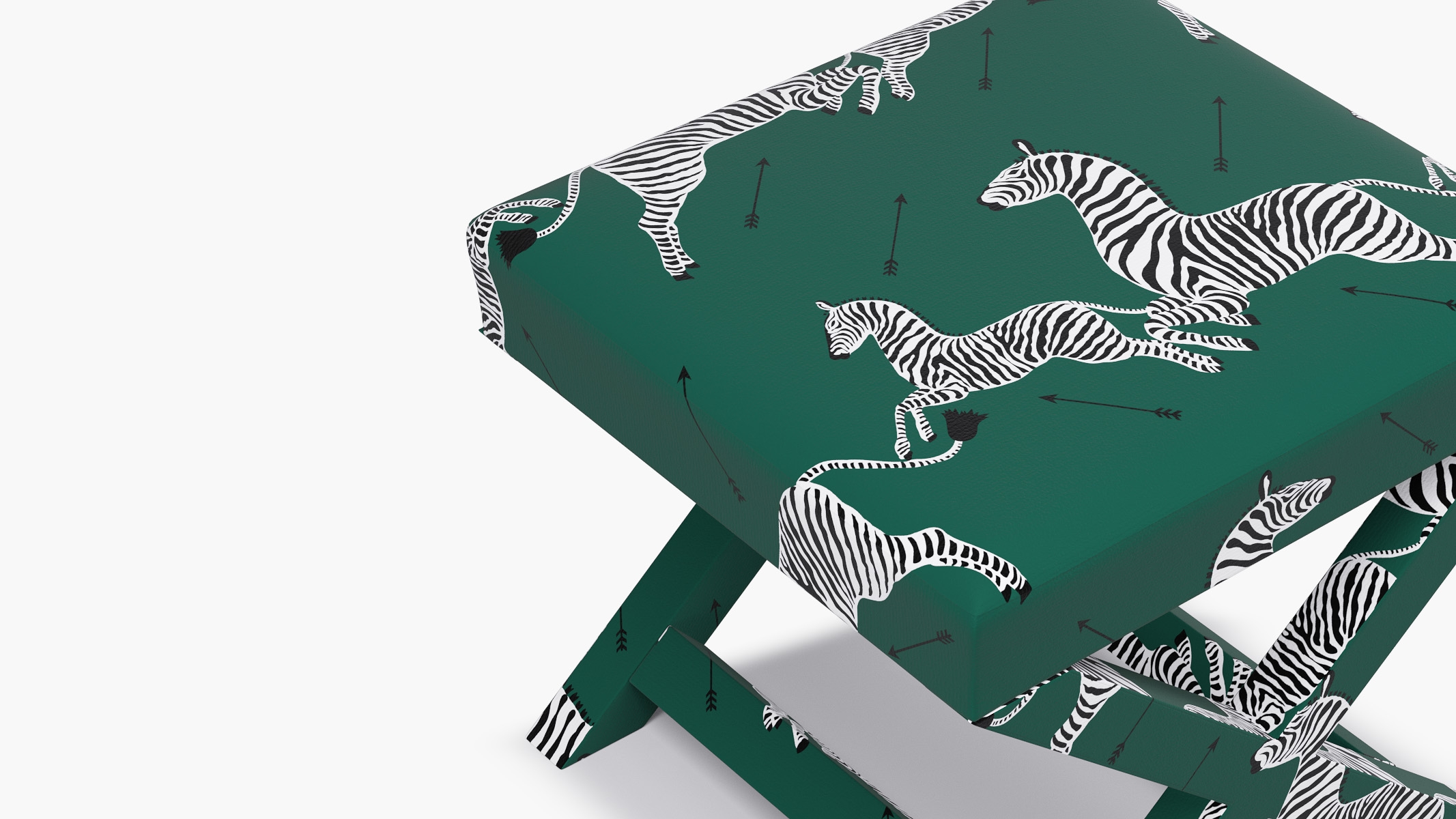 X Bench, Emerald Zebra - Image 3