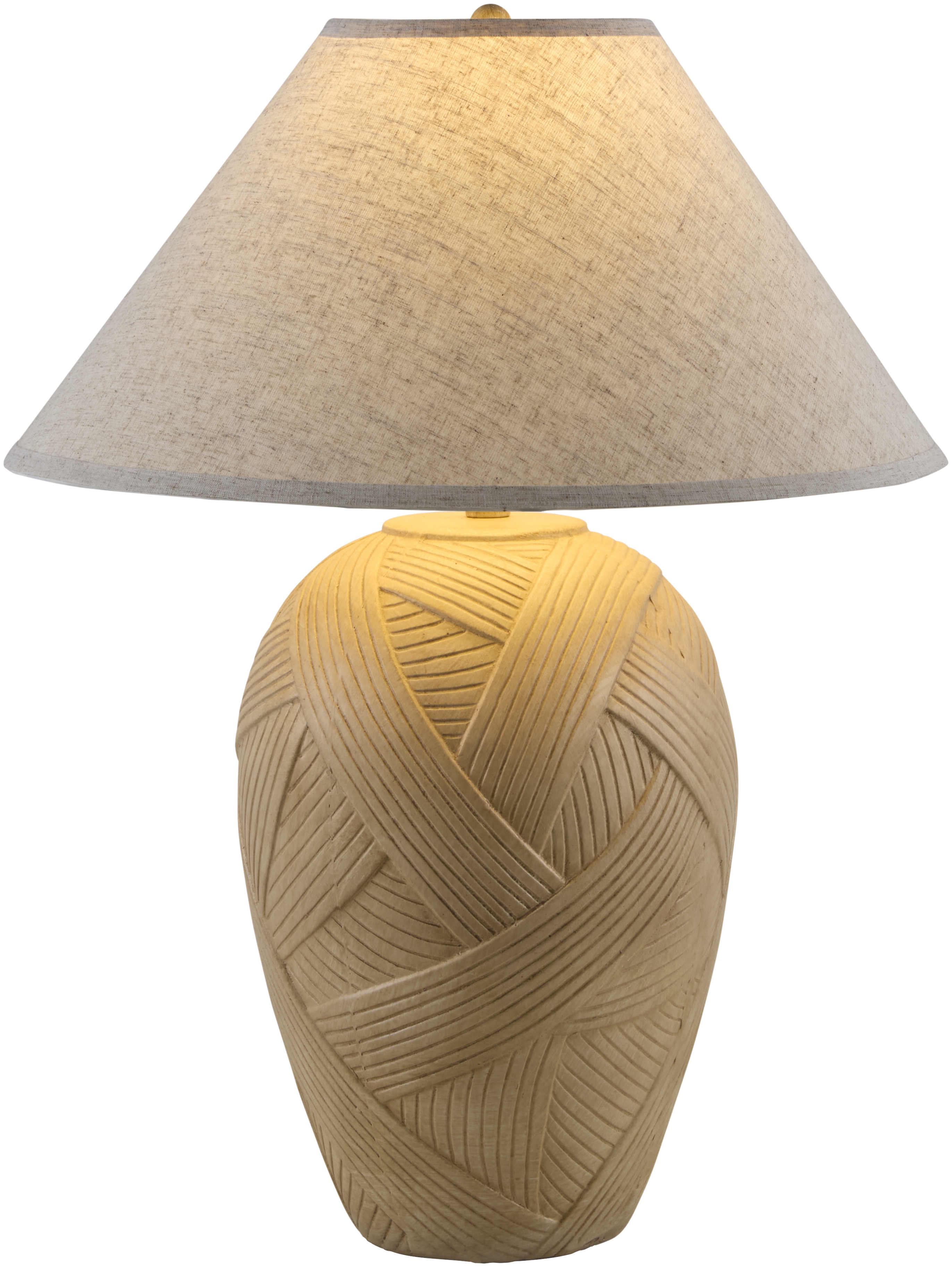 Yendi  Painted 29"H x 22"W x 22"D Accent Table Lamp - Image 0