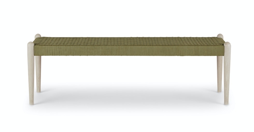 Otessa Sycamore Green Bench - Image 0