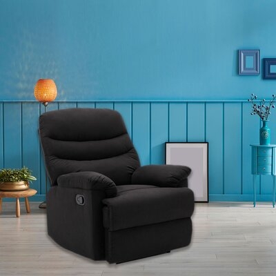Massage Recliner Chair Home Fabric Microfiber Recliner For Living Room - Image 0
