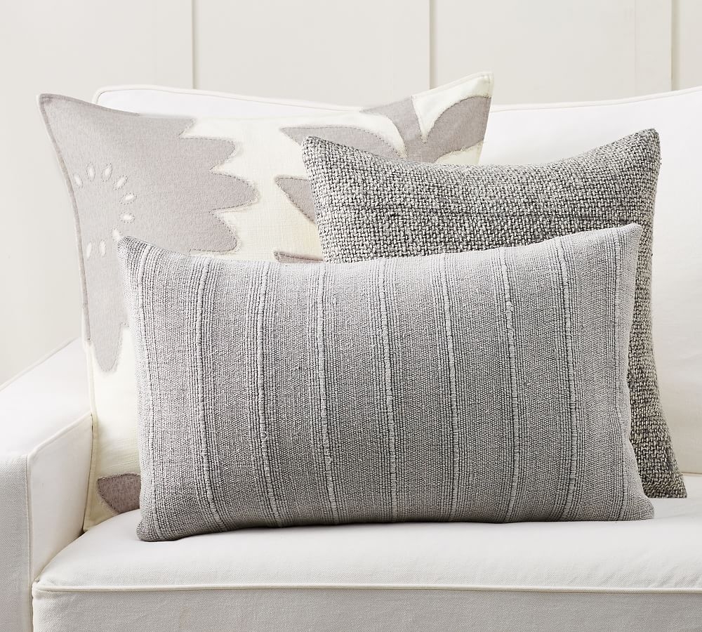 Cool Breeze Gray Pillow Cover Set - Image 0