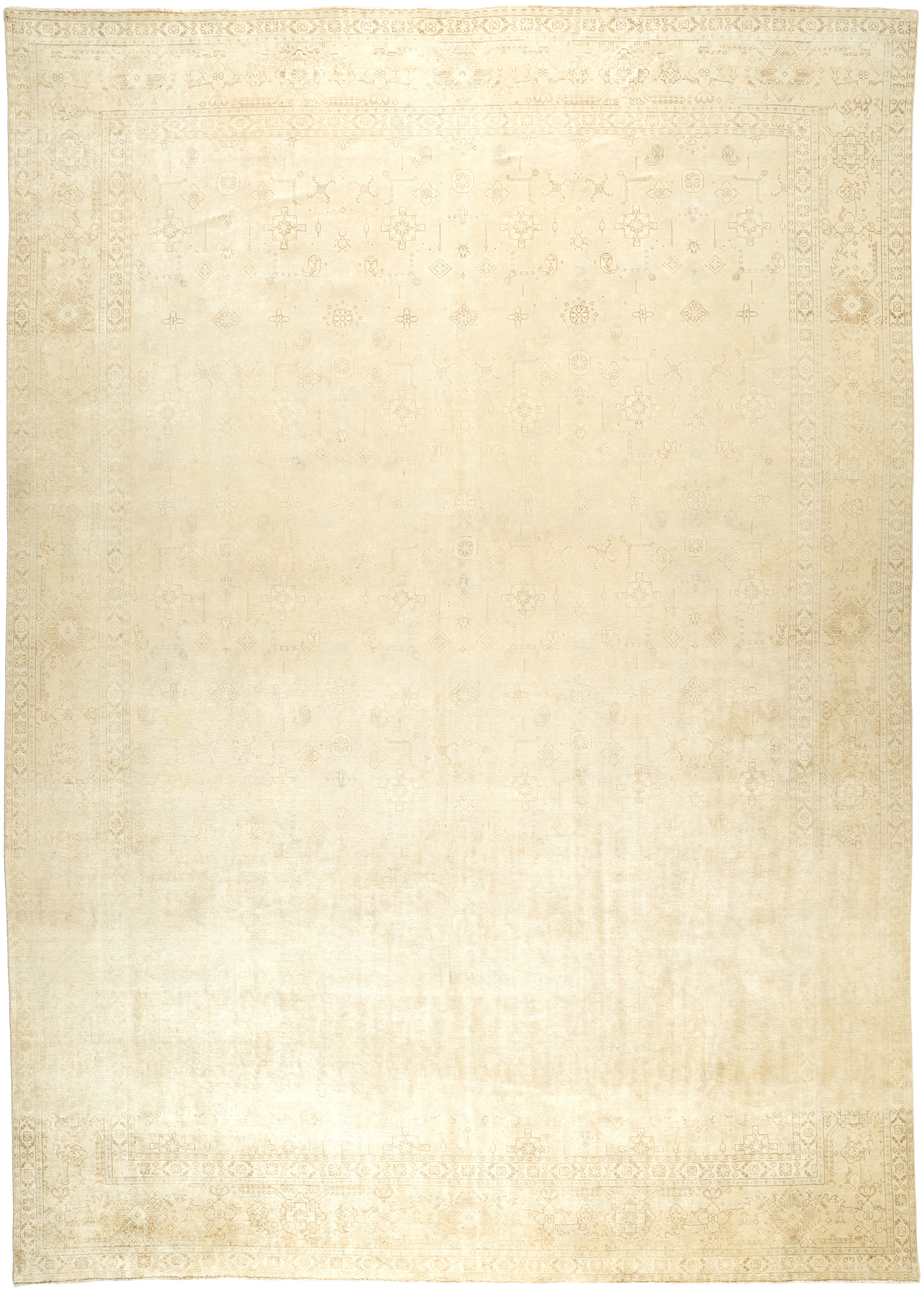 Antique One of a Kind  Indoor 11' x 15'5" Handmade Rug - Image 0