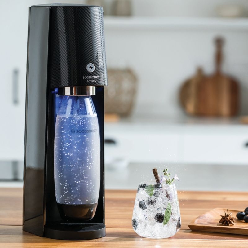 SodaStream E-Terra Black Sparkling Water Maker - Image 2