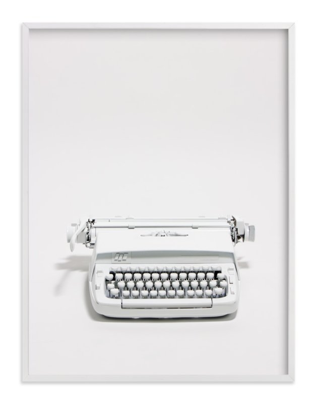 The Typewriter Limited Edition Fine Art Print 1 - Image 0