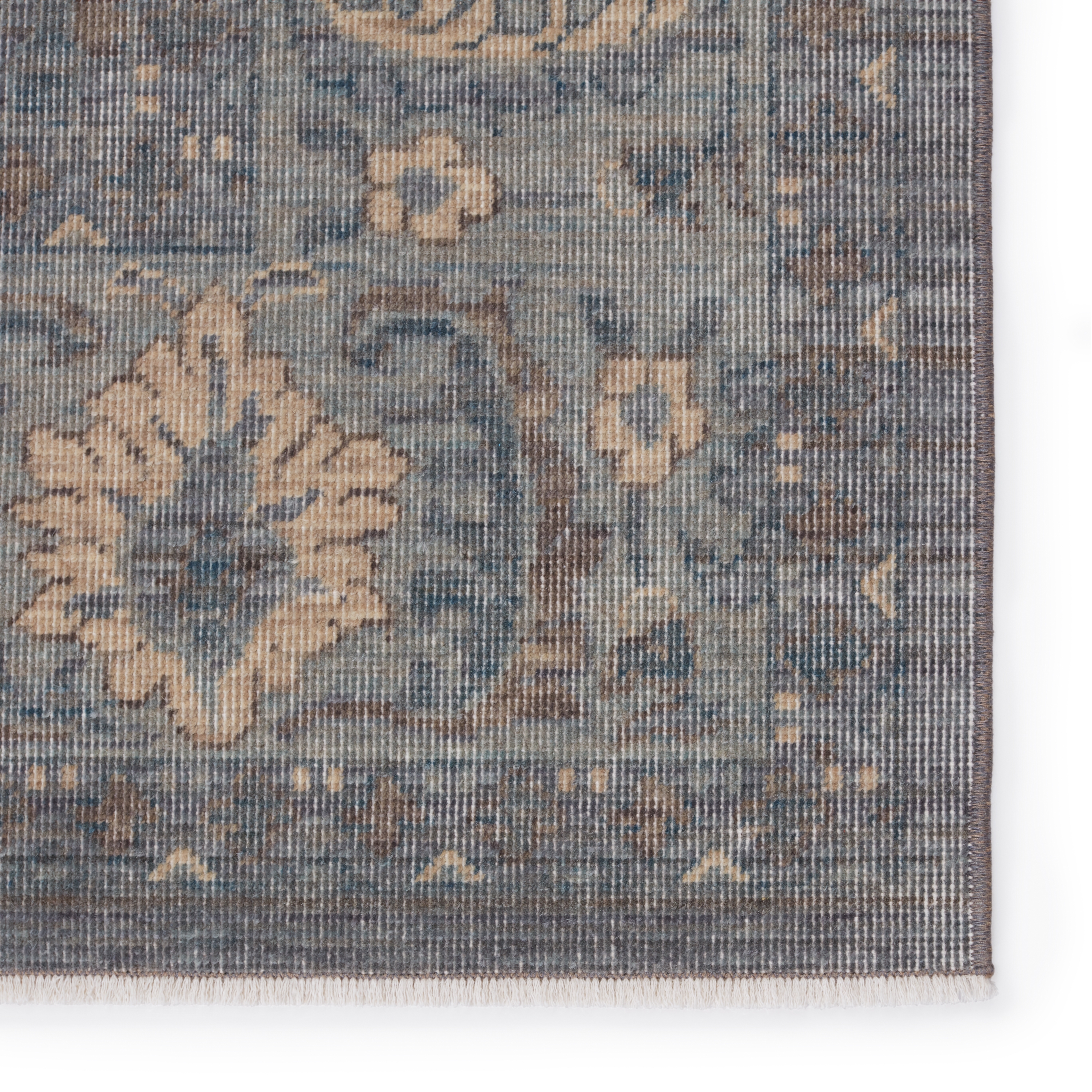 Prym Oriental Blue/ Taupe Area Rug (8'X10') - Image 3